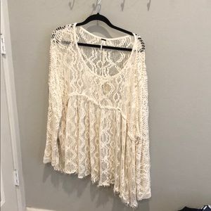 Free People Top/Swimsuit coverup